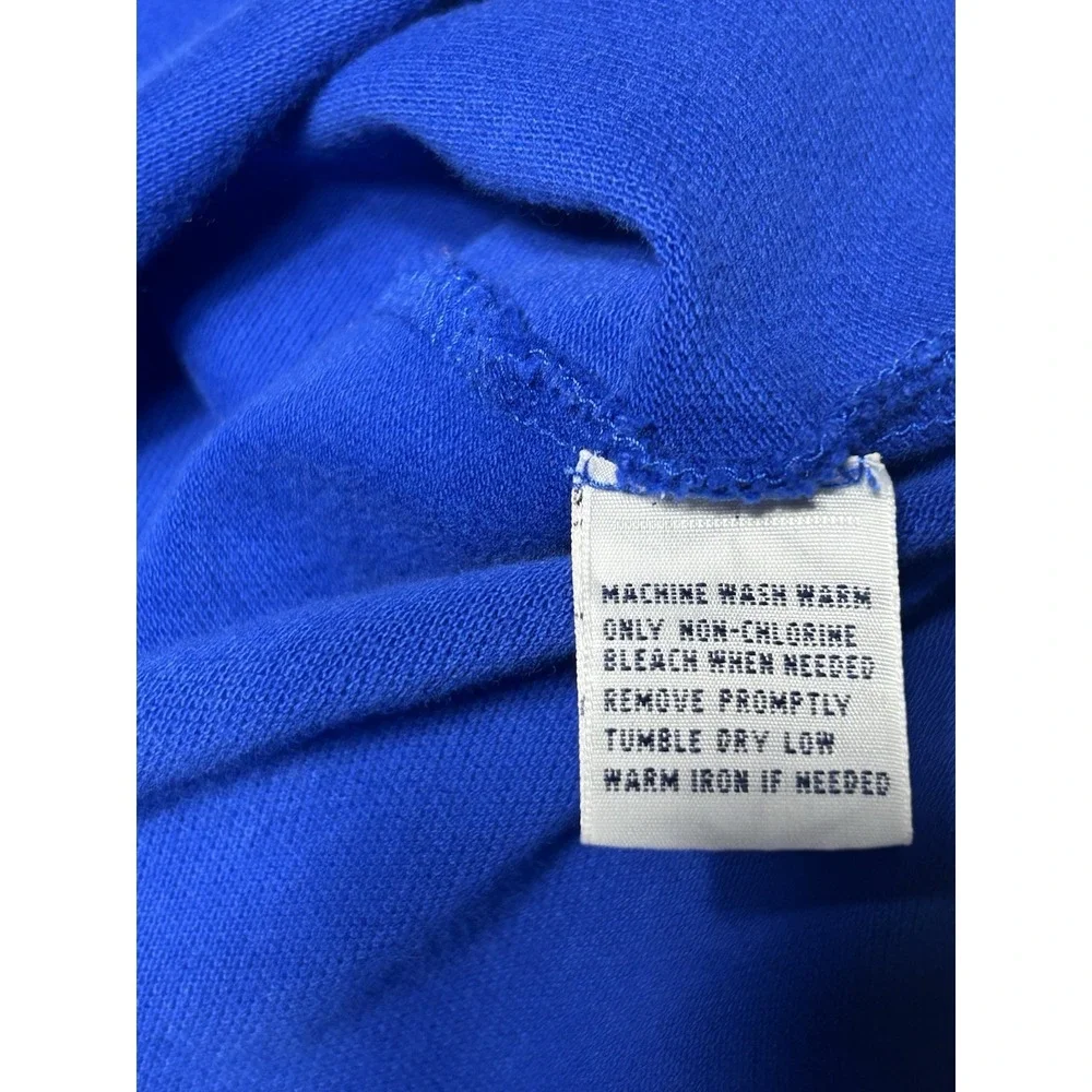 Polo By Ralph Lauren Blue Snap Rugby Polo Short Sleeve Shirt XXL Custom Fit VTG